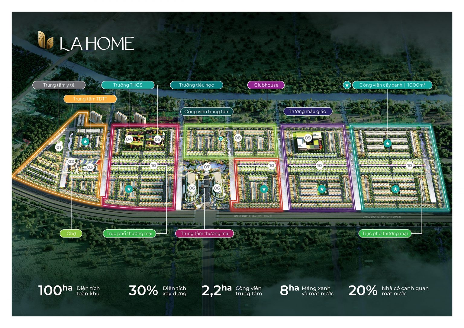 Tiện ích dự án LA Home