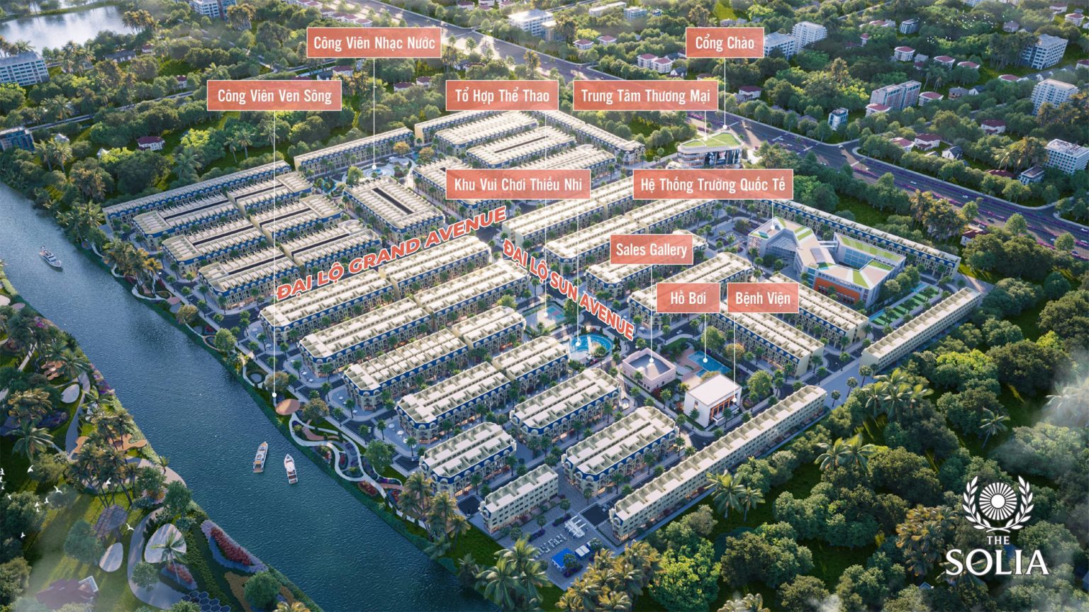 Tiện ích The Solia